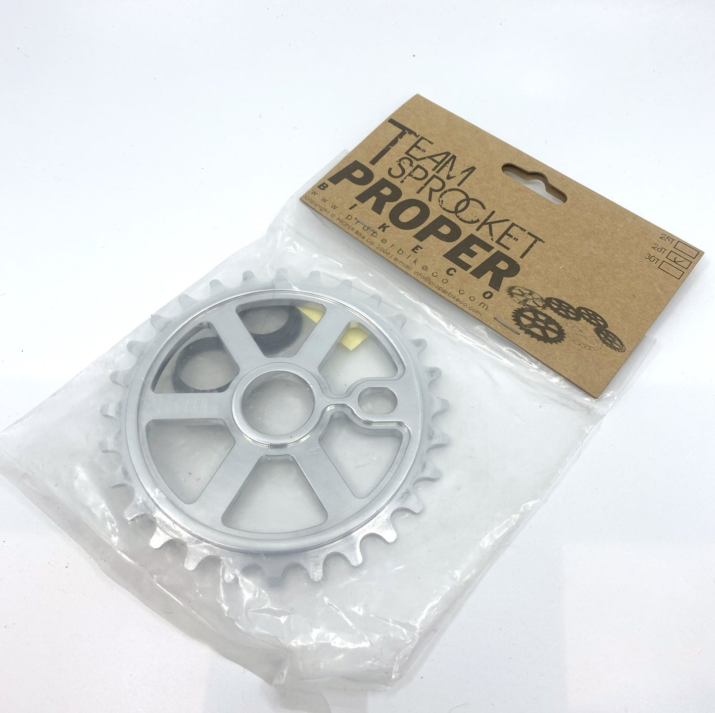 Proper New Street Chainring 28 T in High Polish