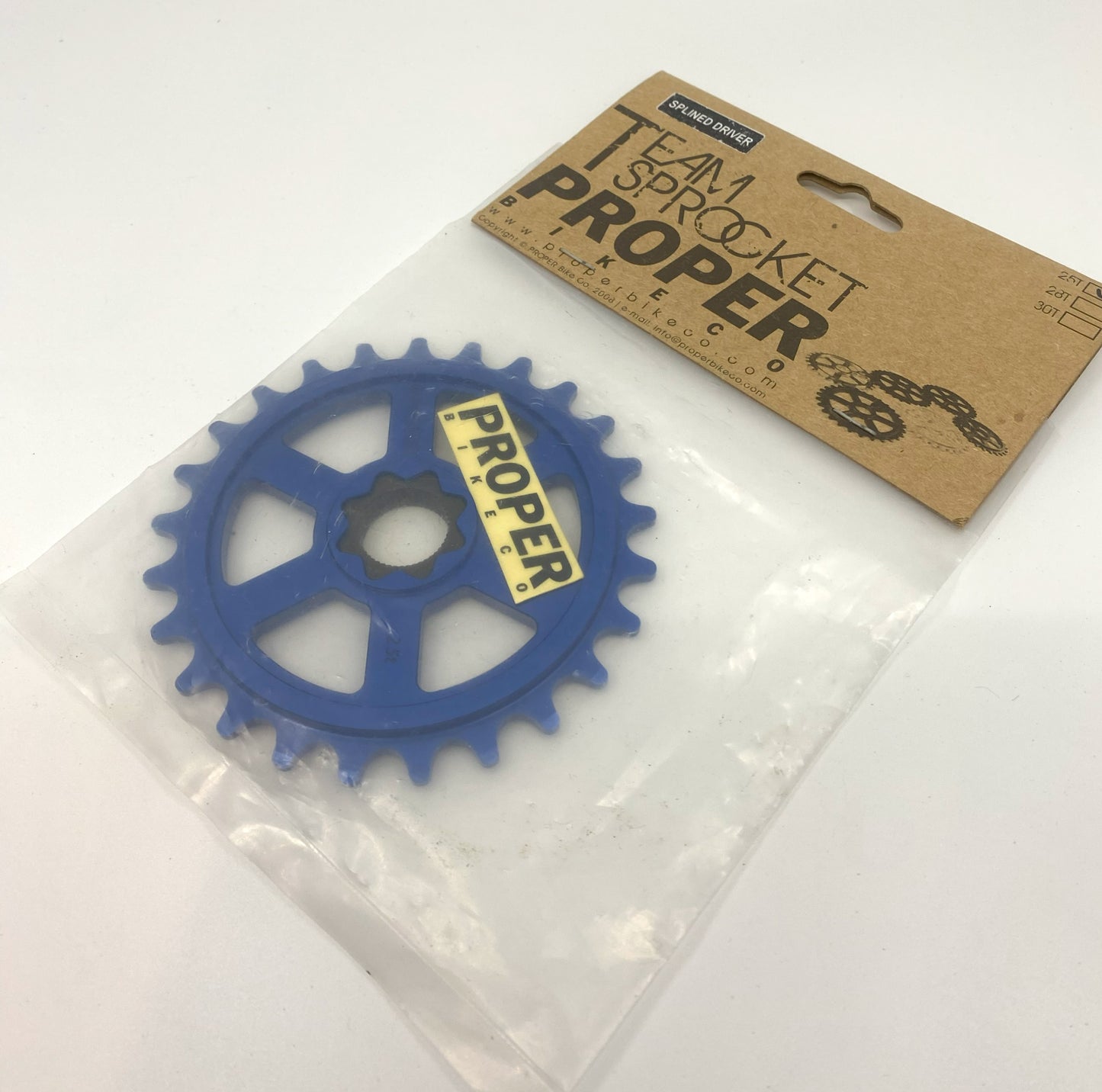 PROPER SPLINED DRIVER STREET CHAINRING 25T,