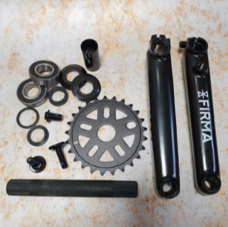 Firma Crank Set -175 MM 3 pc  with BB and sproket