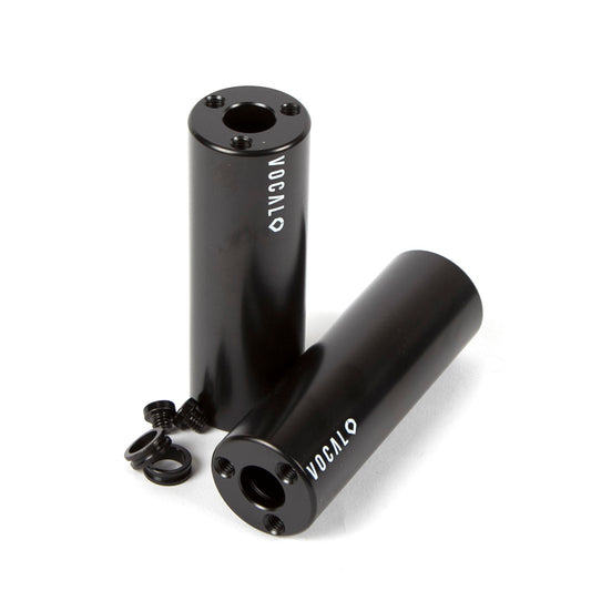 Vocal Steel Pegs ED Black 100mm Pair